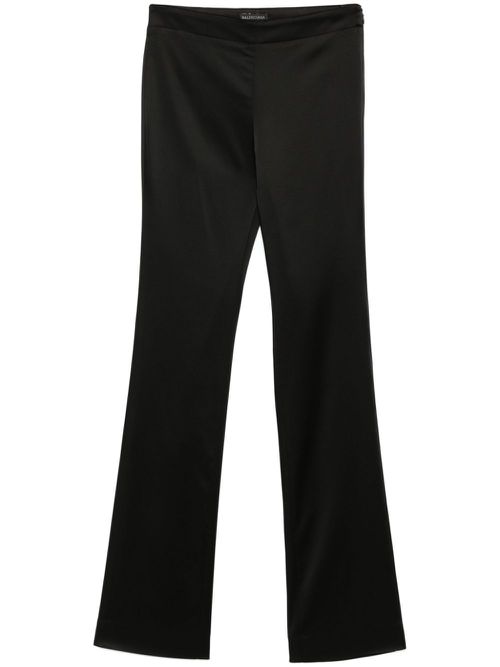 High-waisted trousers - Black