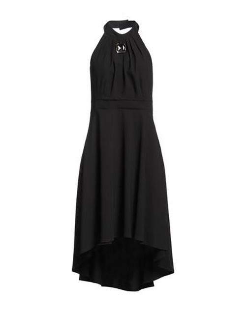 Woman Mini dress Black Size M Polyester, Elastane