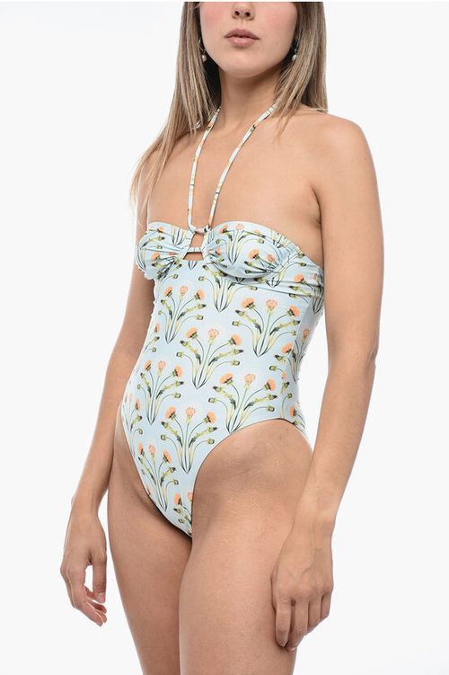 Lace-Up SANDALO One-Piece Swimsuit