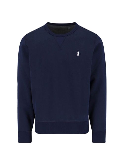 Men's Cotton & Recycled Polyester Crewneck Sweater