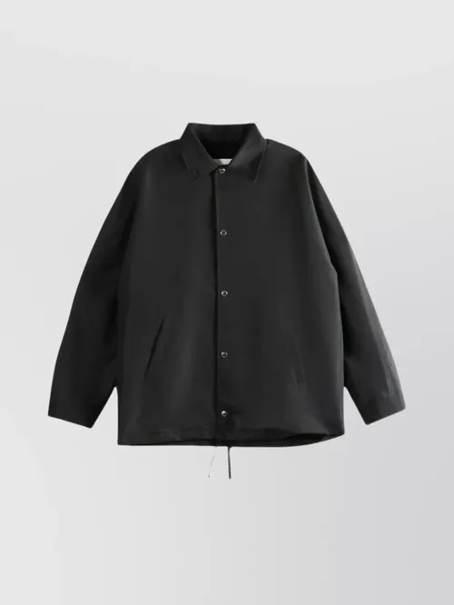 Givenchy - relaxed fit jacket drawstring he