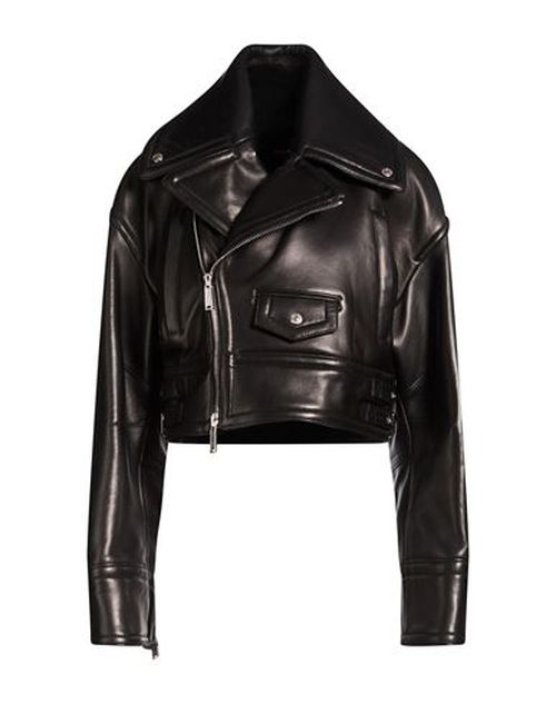 Woman Jacket Black Size 0 Ovine leather