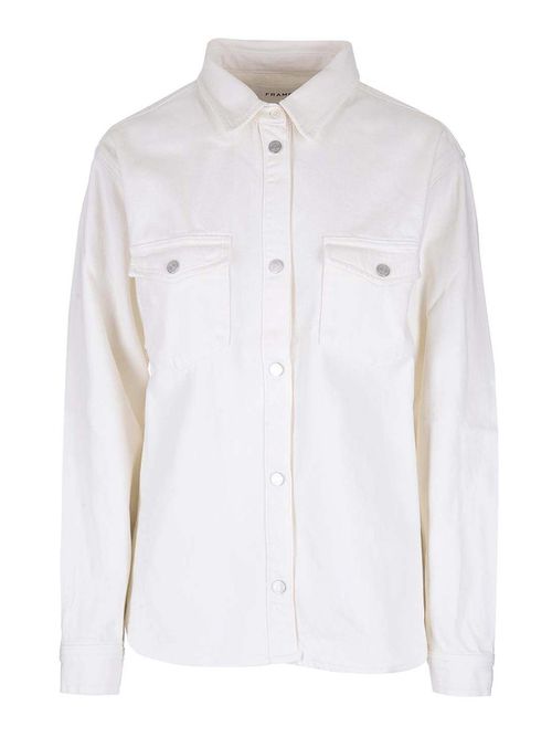 White Denim Shirt