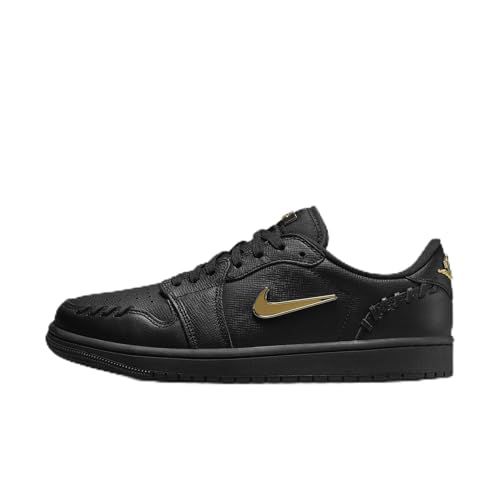 Air Jordan 1 Low Method of Make Women's Shoes (FN5032-007, Black/Metallic Gold)