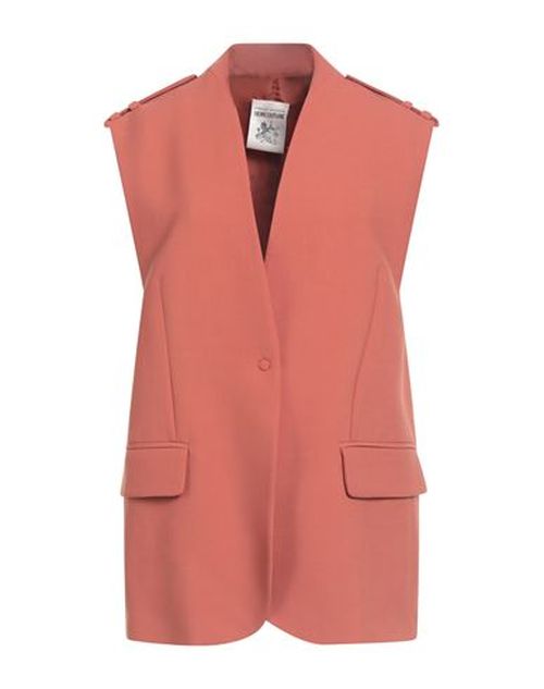 Woman Blazer Rust Size 6 Polyester, Virgin Wool, Elastane