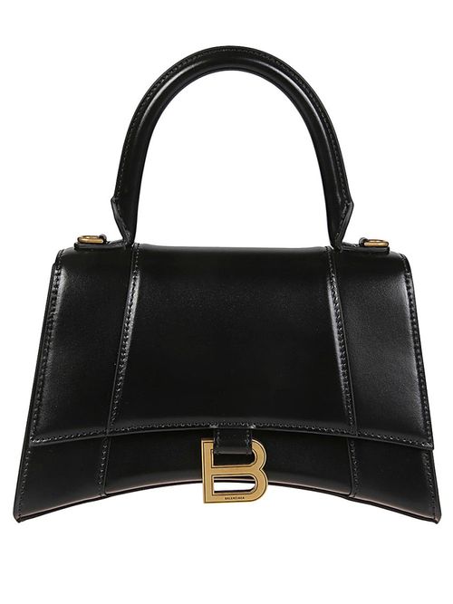 Black Hourglass Satchel