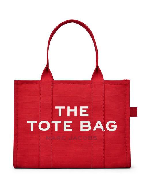 The Large Tote cotton bag - Red