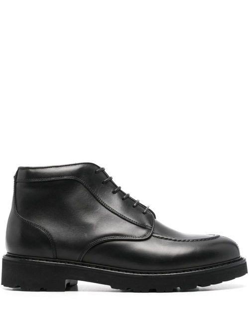 Leather boots - Black