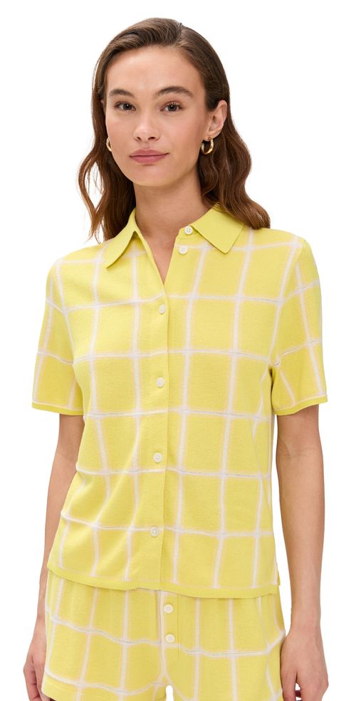 Picnic Plaid Shirt Lemon Combo 