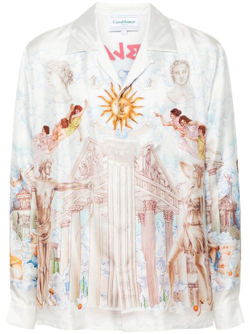 Le Temple Du Savoir shirt - White