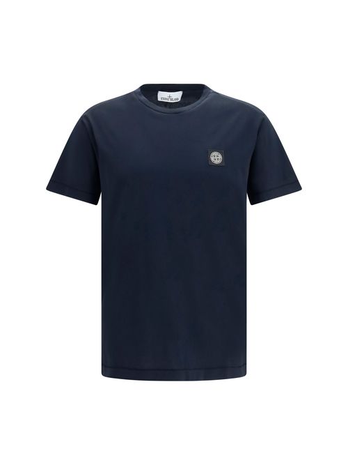 Logo Patch T-Shirt — Navy