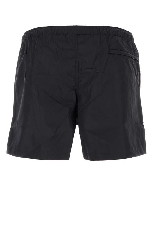 Midnight Blue Nylon Swimming Shorts