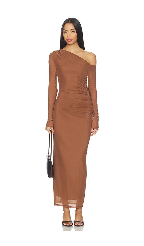 NIA Lyra Dress in Truffle. S also in