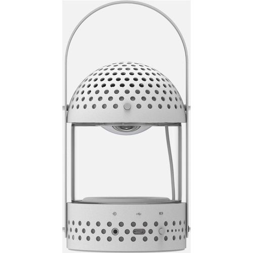 Transparent Light Speaker in White - White. a