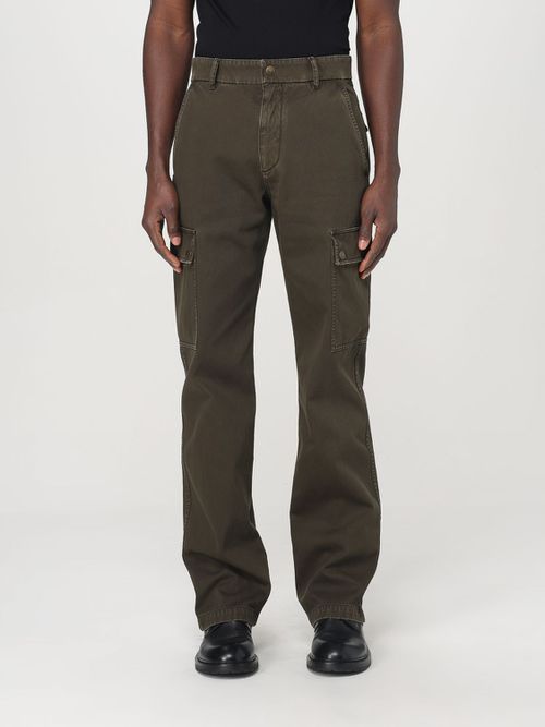 Pants Men color Green
