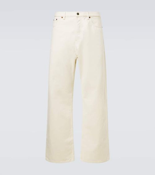 VGold wide-leg jeans