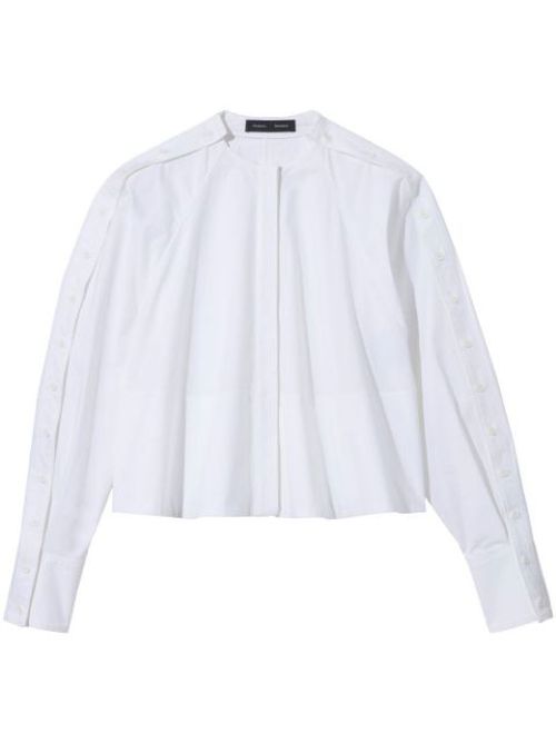 Buttoned sleeves blouse