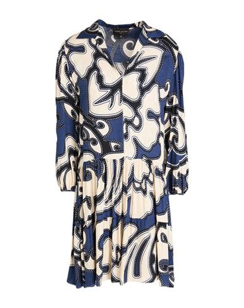 Woman Mini dress Blue Size 8 Viscose