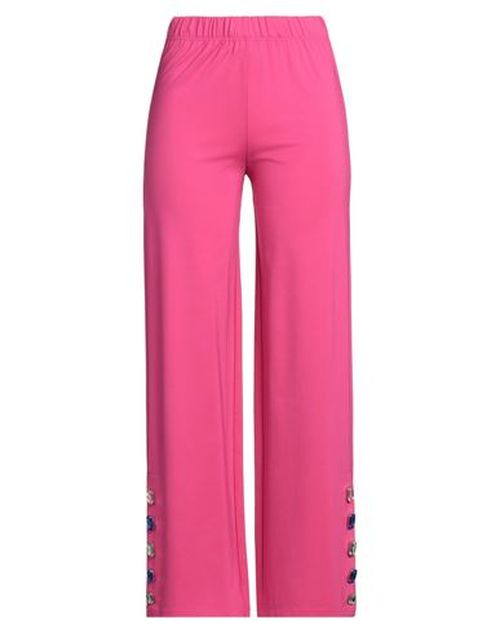 Woman Pants Fuchsia Size S Viscose, Polyamide, Elastane