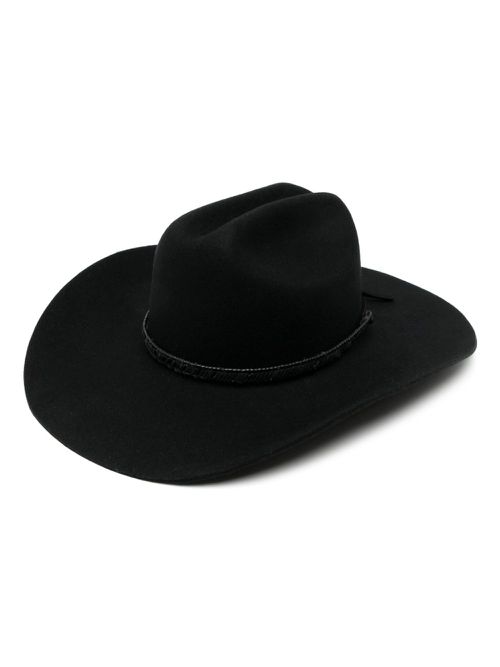 The Ridge wool cowboy hat - Black