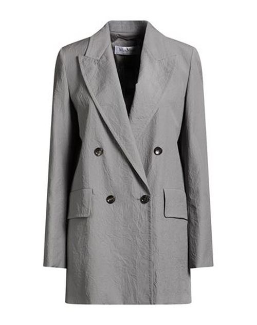 Woman Blazer Grey Size 8 Virgin Wool