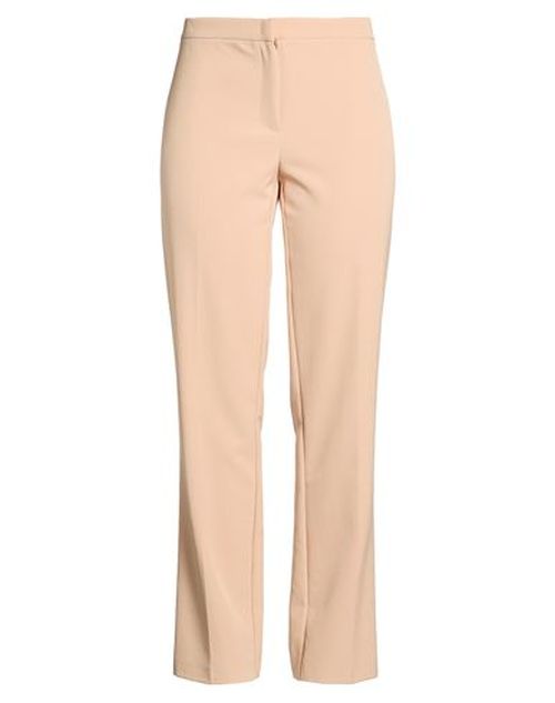 Woman Pants Beige Size 16 Polyester, Elastane