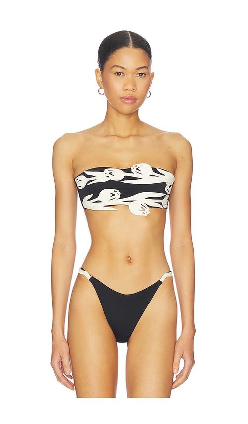 Bahia Maria Agata Bikini Top in Black. - S also in XS, M