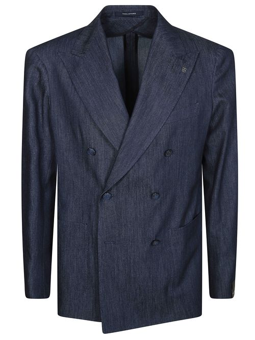 Cotton Double-breasted Jacket