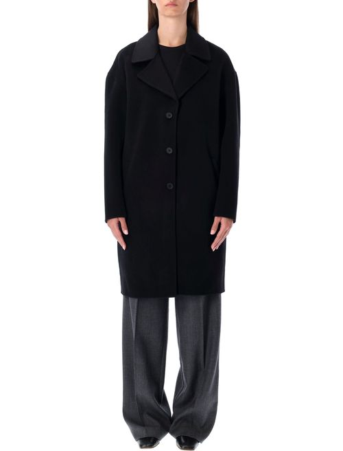 Oversized Wool Blend Coat
