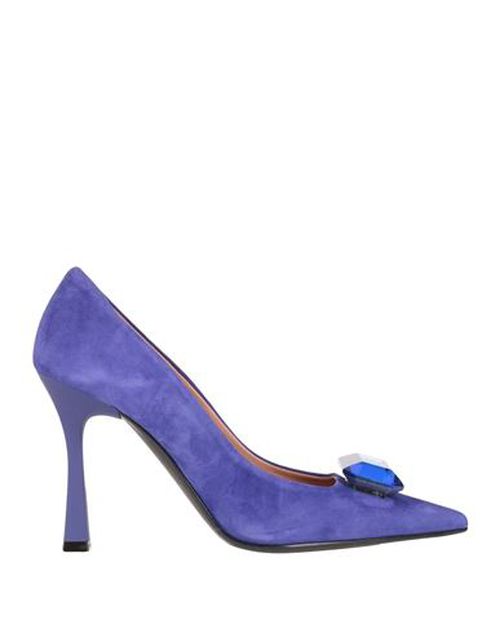 Ovyé Woman Pumps Bright blue Size 6 Leather