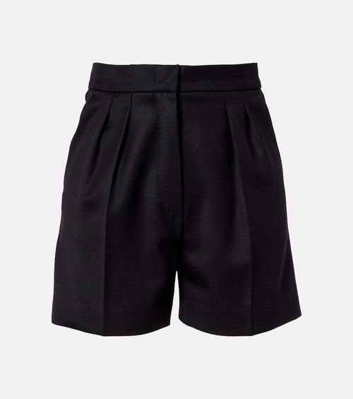 Ozieri high-rise virgin wool shorts