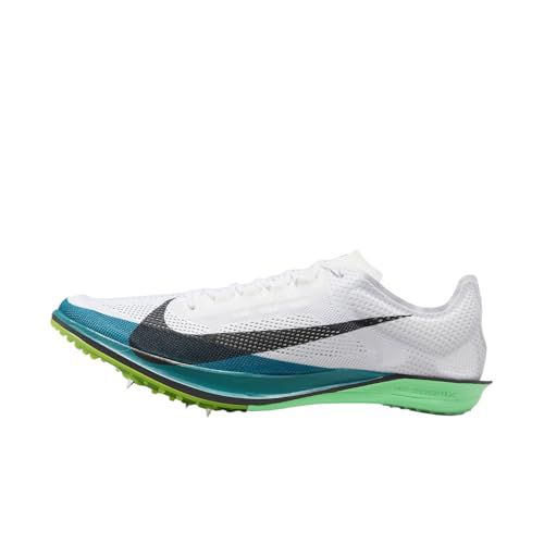 Nike Dragonfly 2 Elite Track & Field Distance Spikes (FZ9315-102, White/Bright Spruce/Vapor Green/Black)