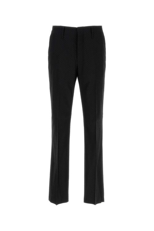 Tonal Trousers — Black