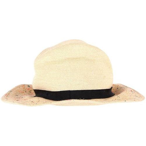Eugenia Kim Women's Preloved Flecked Sun Hat in Beige Hemp & Cotton