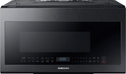 2.1 Cu. Ft. Over-the-Range Microwave with Sensor Cook - Black Stainless Steel