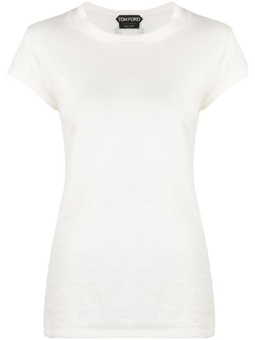 Cap sleeve T-shirt - White