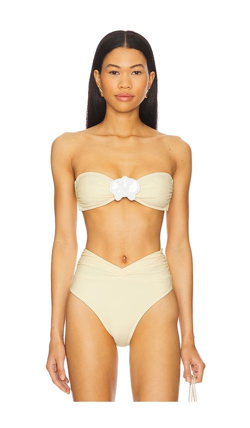 Shani Shemer Callisto Bikini Top in Yellow. -  XS also in L