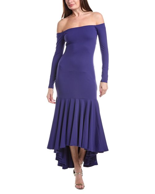 Off Shoulder High-Low Dress