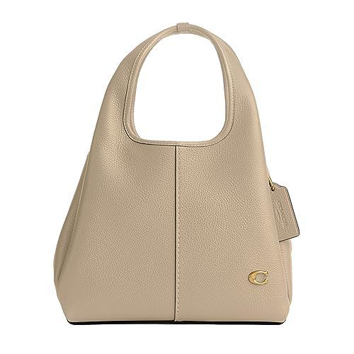 COACH Polished Pebble Leather Lana Shoulder Bag 