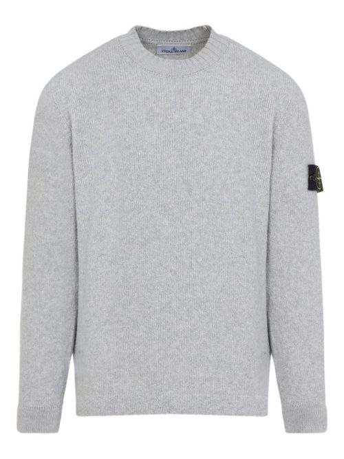 Wool blend crewneck sweater