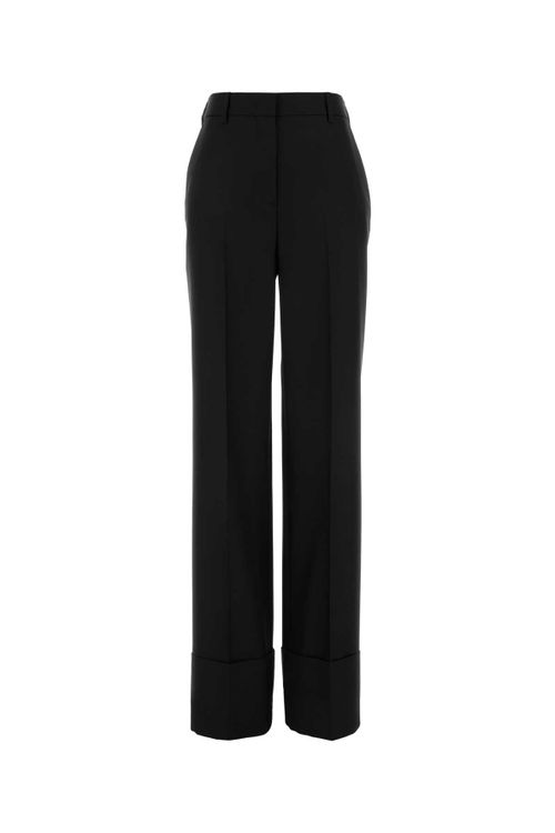 Solid Trousers — Black