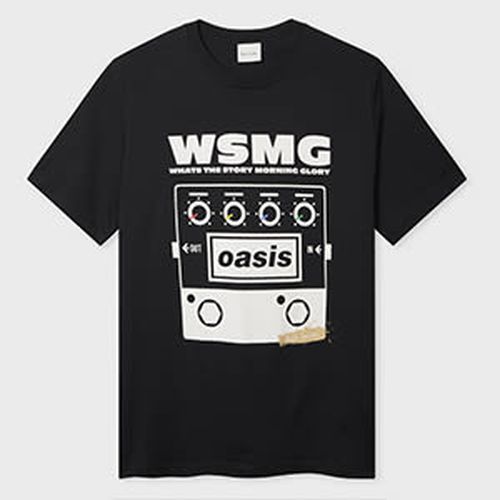 X Oasis - Black WSMG Print T-Shirt