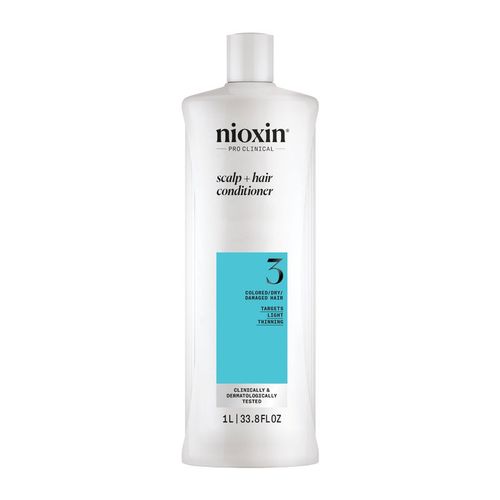 Nioxin Sistema 3 - Acondicionador - Cabello Teñido y Dañado Con Debilitamiento Leve