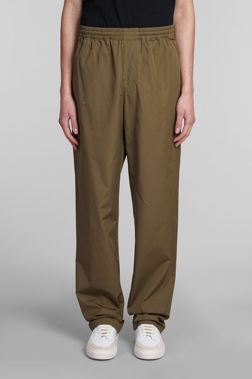 Pantalone Ventura Pants In Green Cotton