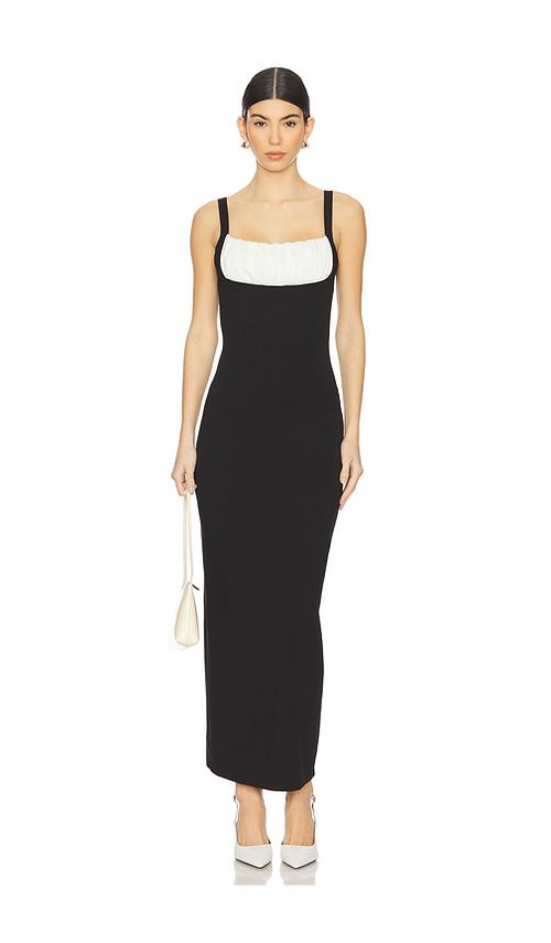 Rowen Rose Sleeveless Maxi Dress in Black. - 34/0 also