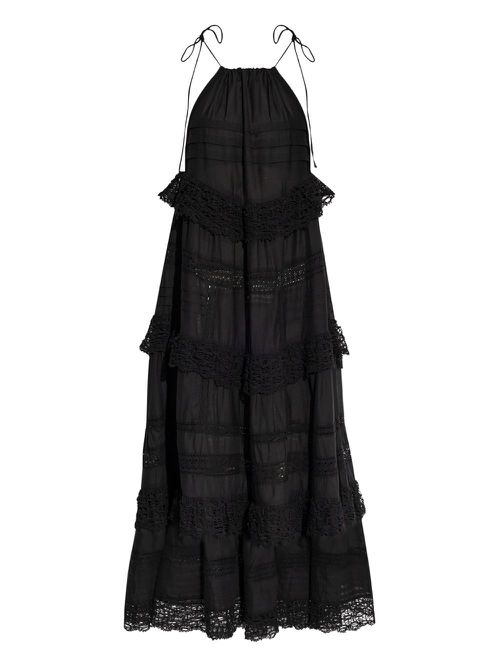 Tiered dress - Black