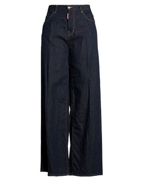 Woman Jeans Blue Size 0 Cotton, Elastane