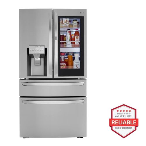 LG Smart InstaView® Door-in-Door® Refrigerator with Craft Ice™, Stainless Steel, 30 cu. ft.