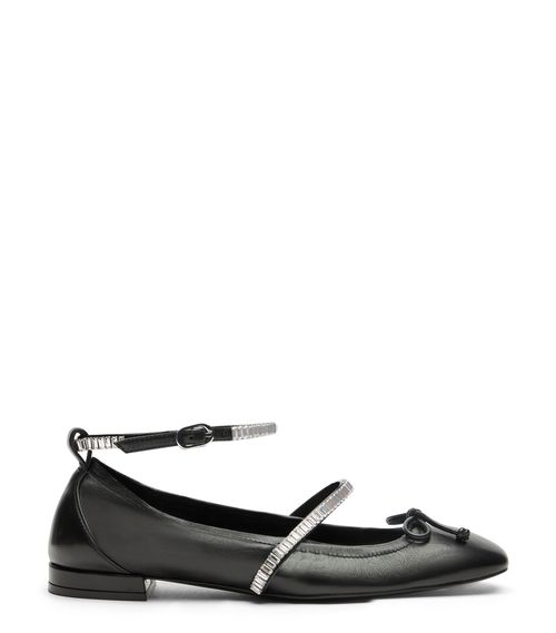 Stefanie Ballet Flat - Donna  Black/clear 36