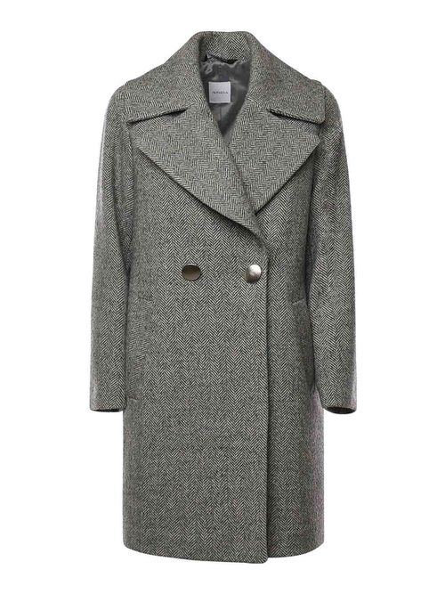 Peach Wool And Cashmere Coat